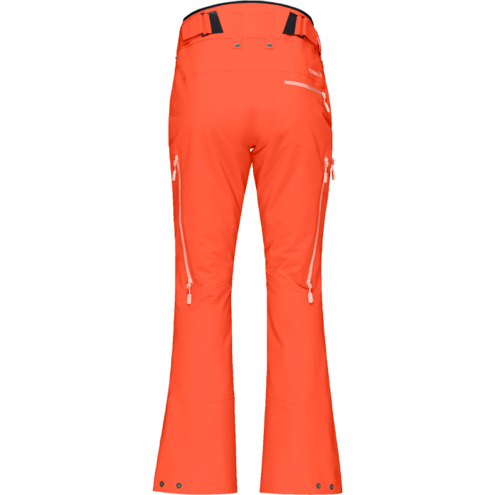 Norröna Women's lofoten Gore-Tex Pants Orange Alert | Insider