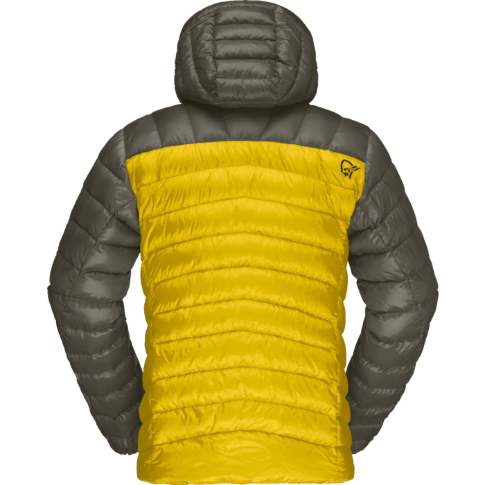 Norröna Men's lyngen down850 Hood Golden Palm Insider Sportshop
