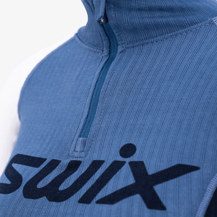 Swix RaceX bodyw halfzip Womens Blue sea | Insider Sportshop