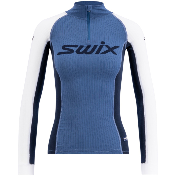 Swix RaceX bodyw halfzip Womens Blue sea | Insider Sportshop