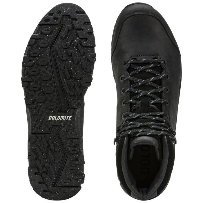 Dolomite Men's Carezza Nabuk Mid Lt Black | Insider Sportshop