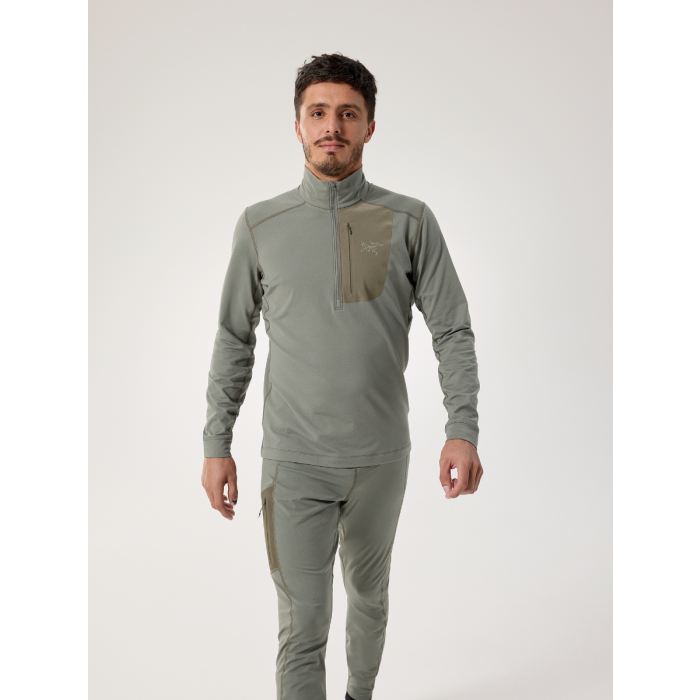 Arcteryx Men's RHO LT ZIPNECK forg/tats | Insider Sportshop