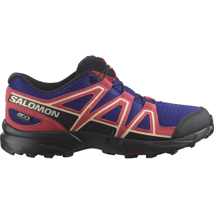 Salomon Kids Shoes SPEEDCROSS CSWP Clematis Blue B Insider Sportshop