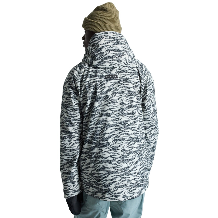 Burton Men's Lodgepole Jacket Zebra Camo | Insider Sportshop