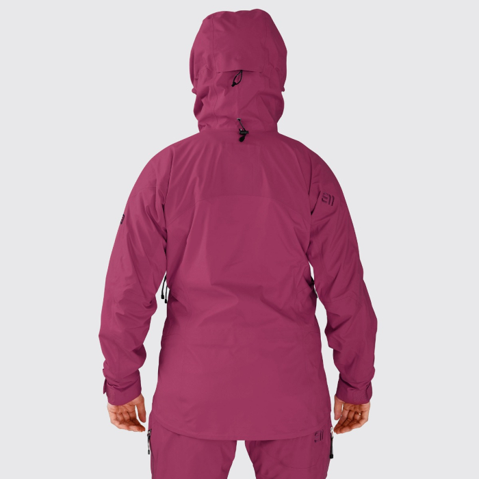 Elevenate Womens Bec de Rosses Jacket Purple Festival