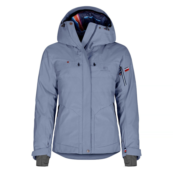 Elevenate Womens St Moritz Jacket Stonewash Insider Sportshop
