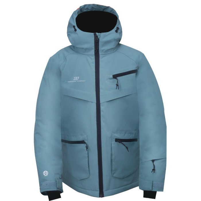 2117 Junior Ski Jacket Isfall DarkMint Insider