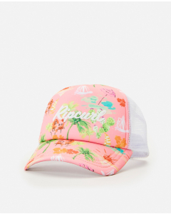 Rip Curl Girls VACATION CLUB TRUCKER H SHELL CORAL