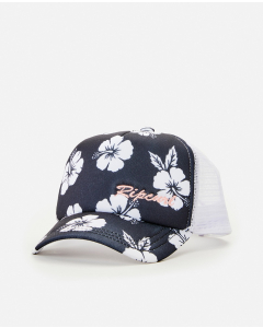 Rip Curl Girls DESERT WAVES TRUCKER HA BLACK/WHITE