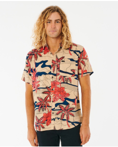 Rip Curl Men's BARREL KILLA S/S SHIRT BONE