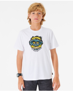 Rip Curl Boys ANIMOLOUS TEE WHITE