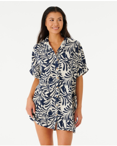 Rip Curl Women's AFTERGLOW SHIRT DRESS NAVY