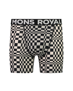Mons Royale Men's Hold 'em Boxer Checkers