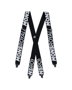 Mons Royale Afterbang Suspenders Black / White