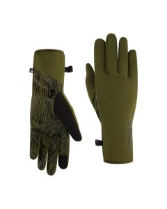 Mons Royale Amp Wool Fleece Glove Dark Olive