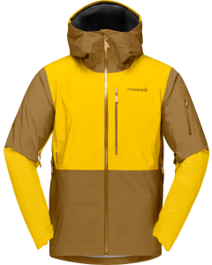 Norröna Men's lofoten Gore-Tex Jacket Sulphur/Camelflage