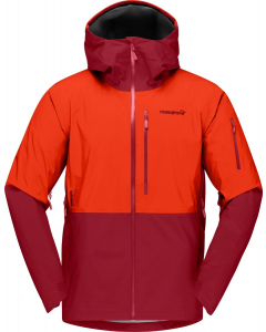 Norröna Mens lofoten GTX Jacket Arednalin/Rhubarb