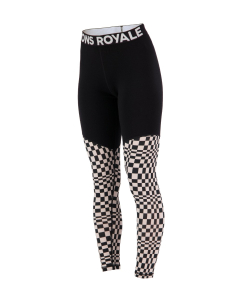 Mons Royale Women's Cascade Merino Flex 200 Legging Checkers