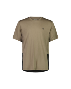 Mons Royale Men's Tarn Merino Shift T-Shirt Walnut/Black