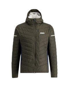 Swix Men's Dynamic Insulated Jacket Dark Olive/ Dark Navy