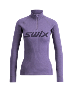 Swix Women's RaceX Merino Half Zip Dusty purple