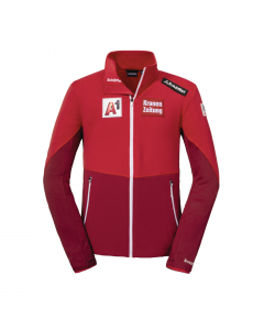 Schöffel Fleece Jacket Lodron Mens RT barbados cherry