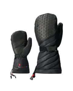 Lenz Womens heat glove 6.0 mitten cap schwarz