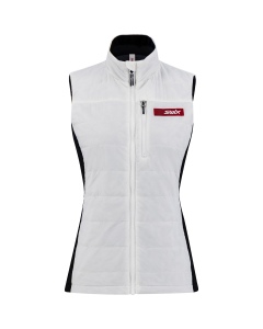 Swix Surmount Primaloft vest Womens Bright white
