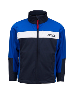 Swix Steady Jacket Jr. olympian blue