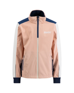 Swix Cross jacket Junior Peach whip