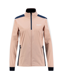 Swix Cross jacket Womens Peach whip