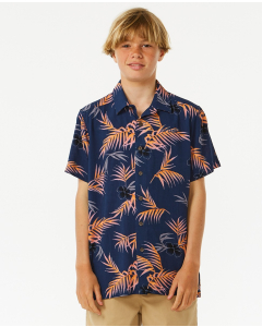 Rip Curl Boys SURF REVIVAL S/S SHIRT WASHED NAVY
