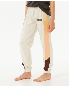 Rip Curl Girls BLOCK PARTY TRACK PANT OATMEAL MARLE