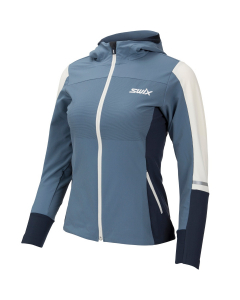Swix Evolution Softshield Jacket W blue sea