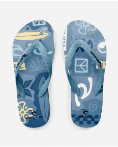 Rip Curl Boys FROTHING OPEN TOE BLUE