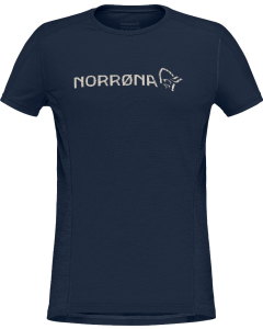 Norröna Women's falketind equaliser merino T-Shirt Indigo Night