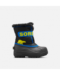 Sorel Stiefel CHILDRENS SNOW COMMANDER Black Super Blue