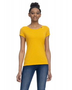 Ragwear Damen Top FLORAH A ORGANIC CURRY