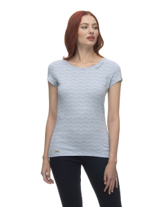 Ragwear Women's Top MINTT ZIG ZAG LIGHT BLUE