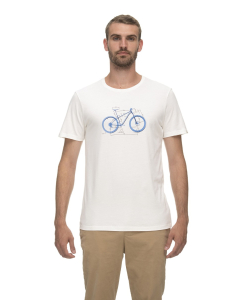 Ragwear Men's T-Shirt SIRIL ORGANIC GOTS WHITE