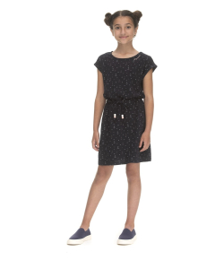 Ragwear Girls Dress LIPPY DRESS MARINA NAVY