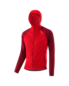 Löffler Herren HOODED LIGHT HYBRIDJACKET 23589 551-red