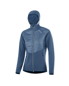 Löffler W HOODED HYBRID JACKET IZZY 461 ENZIAN