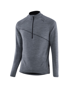 Löffler Men's Midlayer Transtex® Merino 26247 795 grey melange