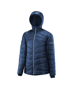 Löffler Women's Hooded Iso-Jacket CF PL100 26347 495 dark blue