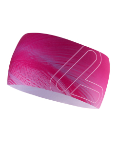 Löffler Elastic Headband Open Cut 26572 545 MAGENTA