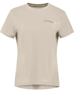 Norröna Women's femund tech T-Shirt Oatmeal