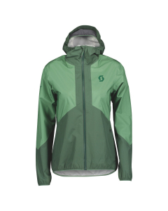 Scott Womens Jacket Explorair Light Dryo 2.5L glade green/smoked