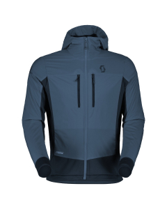 Scott Men's Hoody Explorair Alpha metal blue/dark blue
