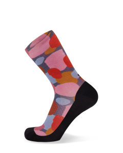 Mons Royale Atlas Crew Sock Digital Splatter